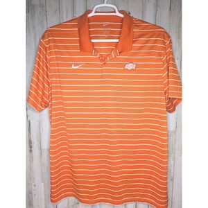 Oklahoma State Cowboys‎ Nike Dri Fit Polo Shirt 2XL On Field Football Gameday